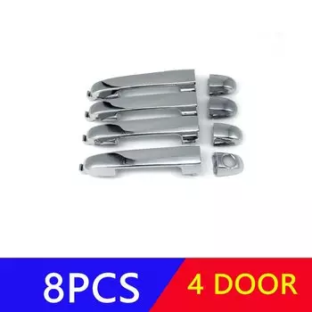 Комплект хромированных дверных ручек 82651-1M020 для Kia Forte Cerato Koup 4D 5D 2009-2013 826511M020