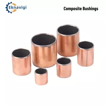 Комплект из 10 самосмазывающихся подшипников NoEnName_Null внутренний диаметр 3, 4, 5, 6, 8, 10 мм