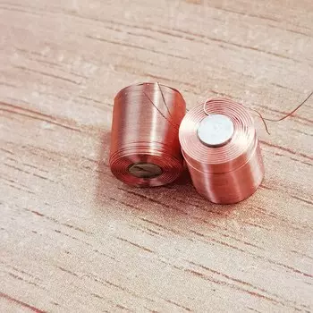 10 шт./компл., катушка свечной лампы, внешний диаметр 9 мм, высота 10 мм, внутренний диаметр 4 мм с железным сердечником, чистая медная проволока, микроэлектромагнит