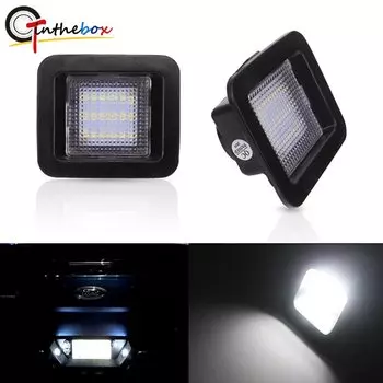 Комплект Из 2 Светодиодных Фонарей Номерного Знака Для Ford F150 F-150 2015-2021, Высокомощные Ксеноновые Белые T10