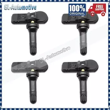 Комплект из (4) датчиков давления в шинах TPMS 433 МГц для Hyundai Bayon Creta I20 Ix35 Nexo Palisade Santa Sonata Tucson