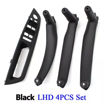 Комплект из 4 шт., левыйHD RHD, внутренний переключатель окна двери водителя, крышка подлокотника, замена ручки для BMW X5 X6 E70 E71 E72 2007-2013
