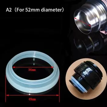 Комплект из 5 силиконовых колец BIGHSM для крышек бутылок 4,5 см и 5,2 см