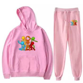 Комплект из двух предметов Alan Becker Merch, спортивные штаны и спортивные штаны, толстовка с длинным рукавом для женщин и мужчин, штаны для бега, забавная одежда