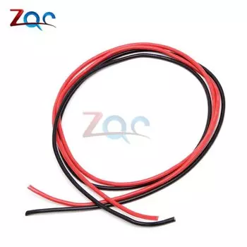 Комплект кабелей diymore 14 AWG черный 1 м + красный 1 м