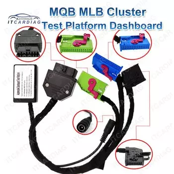 Комплект кабелей для приборной панели MQB MLB кластера для VW 4 5 поколения для Audi A6 A8 A4 Q5 Q7 MLB автомобиля Power On Instrument