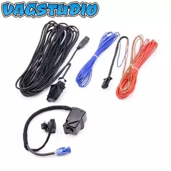 Комплект камеры заднего вида для VW RNS510 RCD510 RNS315 SCIROCCO Passat CC JETTA GOLF RGB