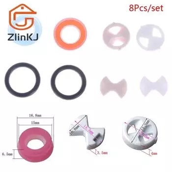 Комплект керамических дисков ZLinKJ для крана 8 шт.