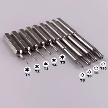 Комплект Kingeser прецизионных отверток T1-T10