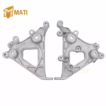 Комплект кронштейнов для фары левого и правого переднего крыла, совместимый с Yamaha 2006-2012 Raptor 700/700R/700R GYTR/700R SE 1S3-21513-00-00