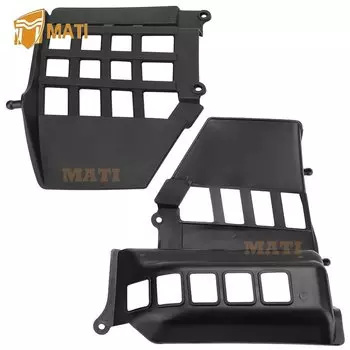 Комплект левой и правой защиты пятки MATI для квадроцикла Yamaha Banshee 350 YFZ350 1987-2006 3GG-21691-00-00 3GG-21621-00-00