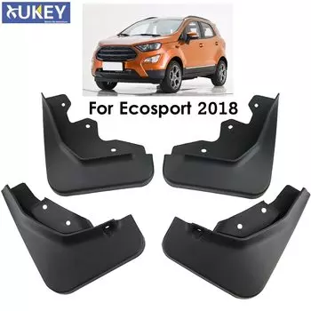 Комплект литых автомобильных брызговиков для Ford Ecosport 2018 2019, брызговики, задний вид