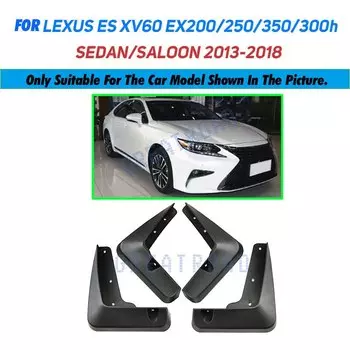 Комплект литых брызговиков для Lexus ES ES350, ES300h, ES250 2013-2018, брызговики, брызговики, передние и задние щитки от грязи, 2014, 2015