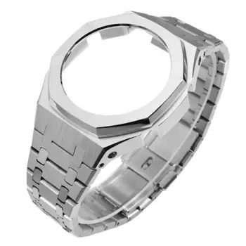 Комплект мод Gen 3 Refit для Casioak GA2100 GA2110, полностью металлический ремешок из нержавеющей стали для часов