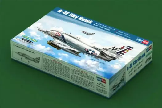 Комплект модели HobbyBoss 87255 1/72 A-4F Sky Hawk, военный пластиковый самолет в сборе