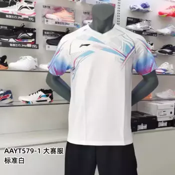 Комплект мужских и женских футболок для бадминтона, быстросохнущие дышащие футболки для настольного тенниса, воротник, командная футболка с индивидуальным рисунком