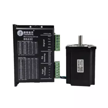 Комплект NEMA23 Драйвер шагового двигателя Leadshine M542C 57CM23 Гравировальный фрезерный станок для 3D-печати