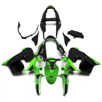 Комплект обтекателей для мотоцикла из АБС-пластика, Инжекционный корпус, полный комплект боди, аксессуары для Kawasaki ZX9R ZX 9R ZX-9R 2000 2001 2002