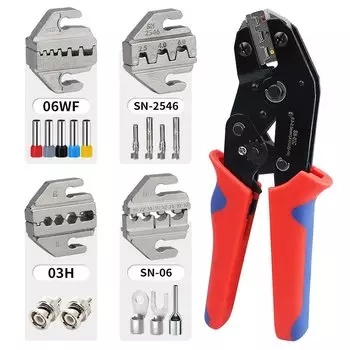 Комплект обжимных клещей Lekon SN-02C