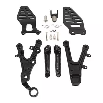 Комплект передних кронштейнов для подножек или подножек для Yamaha YZF R6 YZFR6 2006-2016 2015 2014 2013 2012 2011 2010, аксессуары для мотоциклов