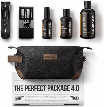 ® Комплект Perfect Package 4.0 содержит: газонокосилка ® Электрический триммер 4.0, шариковый дезодорант, мытье тела, продуктивный спрей-