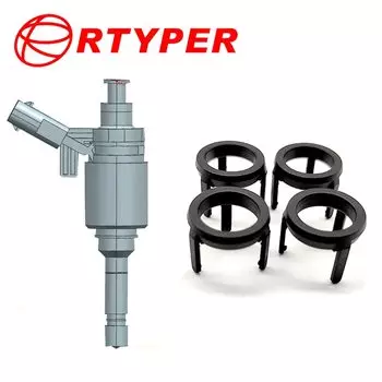 Комплект пластикового инжектора 06H906036G GDI 100 для Passat CC Eos Golf Tiguan A3 A4 Q5 Q3 TT 32027 T, 50/2,0 шт.