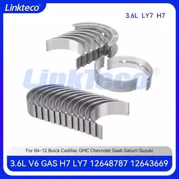Комплект подшипников главного и шатунного вала двигателя для 04-12 3,6 л LY7 H7 Buick Cadillac GMC Chevrolet Saab Saturn Suzuki 3.6L