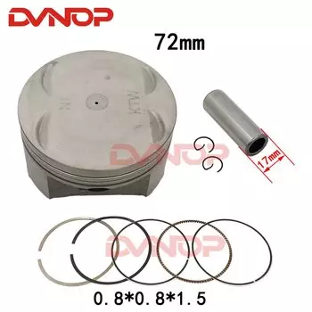Комплект поршня 72 мм для Honda SH300 SH Forza 300 NSS 300cc 13101-KTW-901 13011-KTW-900