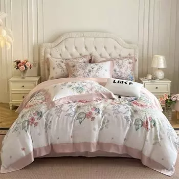 Комплект постельного белья Fat Fairy HOME TEXTILE Лиоцелл Эвкалипт 200х230 см 4 шт.