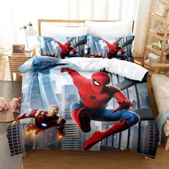 Комплект постельного белья Marvel Человек-паук MINISO