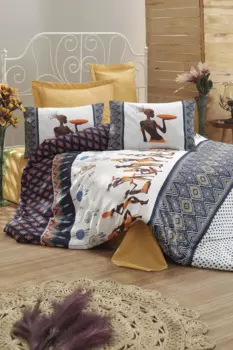 Комплект постельного белья с пододеяльником и наволочкой