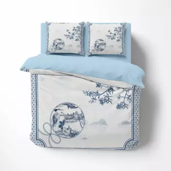 Комплект постельного белья с пододеяльником и 2 спальнями