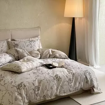 Комплект постельного белья SVETANYA из египетского хлопка 4 шт.