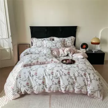 Комплект постельного белья Светanya Желтый Лимонный Фрукт Египетский Хлопок