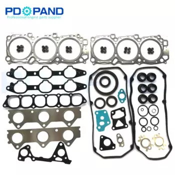 Комплект прокладок для восстановления нового капитального ремонта 6G74 V45 MD975370 для Mitsubishi SHOGUN II V3W, V2W, V4W 3,5 V6 24V V25W V45W 3497cc