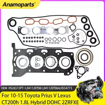 Комплект прокладок головки блока цилиндров для Toyota Prius V Lexus CT200h 1.8L Hybrid DOHC 2ZRFXE 10-15