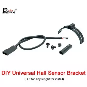Комплект проводов датчика Холла Rcexl, универсальный кронштейн датчика «сделай сам» и тормоз датчика Холла DLE для одиночных и двойных бензиновых двигателей
