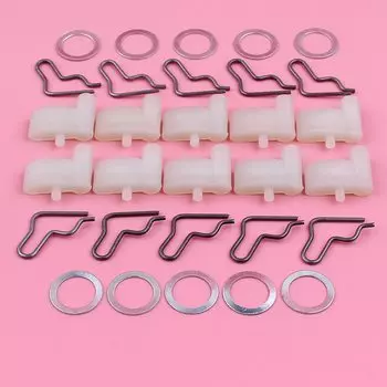 Стартовый набор для стиральной машины Pawl Dog Spring, 10 шт., для Stihl FC55 FS38 FS45 FS46 FS55 BG55 BG85 BG65 TS400 HL45, деталь триммера 4116 195 7200