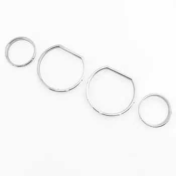 Комплект рамки для приборной панели мотоцикла, накладное кольцо спидометра, вставки для Harley Electra Glide Road Glide Tri Glide 14-2024