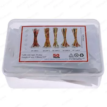 Комплект разъемов JST XH2.54 onekit