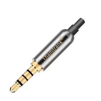 10 комплектов 3,5 мм 4-полюсного стереоразъема с хвостовой вилкой + пылезащитная заглушка для наушников DIY или используемых для ремонта наушников 4 дорожки