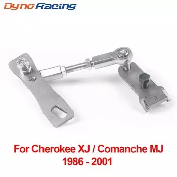 Комплект рычагов раздаточной коробки подходит для Jeep Cherokee XJ Comanche MJ 1986-2001, простая установка версии, нержавеющая сталь