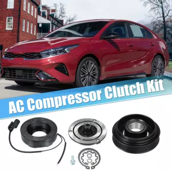 Комплект сцепления переменного тока UXCELL A/C, сцепление для ремонта для Kia Forte 2010-2013 4CYL 2.0L для Kia Forte Koup 2010-2013