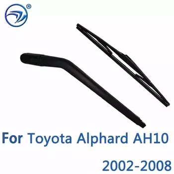 Комплект щеток и рычагов заднего стеклоочистителя 16 дюймов для Toyota Alphard AH10, лобовое стекло 2002 2003 2004 2005 2006 2007 08