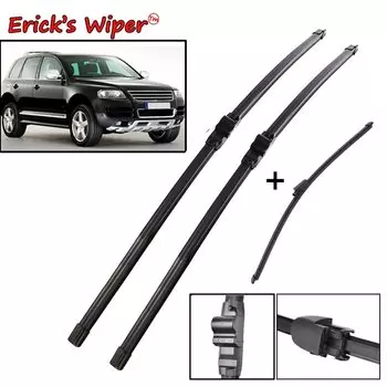 Комплект щеток стеклоочистителя Erick's Wiper LHD для VW Touareg 2003-2006 гг., щетки для лобового стекла 26 "+ 26" + 14"
