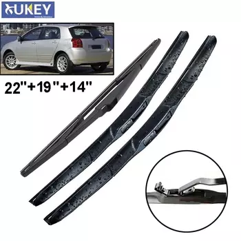 Комплект щеток стеклоочистителя Xukey для Toyota Corolla 120 хэтчбек 2007 2006 2005 2004 2003 2002 22 "19" 14"