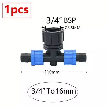 Комплект соединителей для капельной ленты ZWDZJL 16 мм