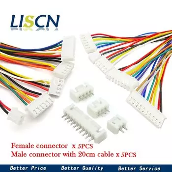 Комплект соединителей LISM XH2.54 2.54mm 5 шт