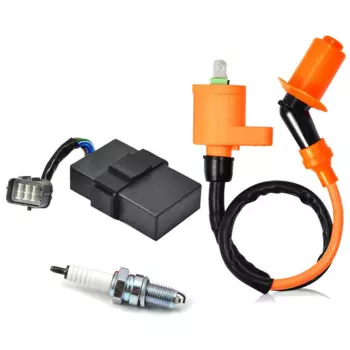 Комплект свечей зажигания катушки зажигания CDI для Honda FourTrax 300 TRX300 TRX300FW