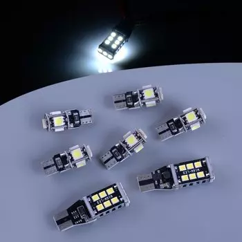 Комплект светодиодсветильник ламп заднего хода для салона, 7 шт./компл., белого цвета, подходит для Subaru BRZ, Toyota GR86 2022, 12 В